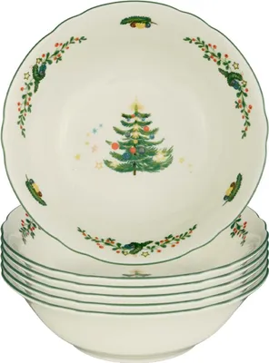 Produktbild von Seltmann Weiden Marieluise Weihnachten Dessertschale ø 15,1 cm 6er Set