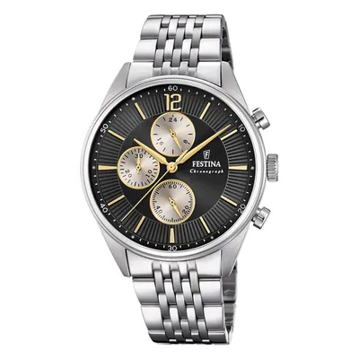 Image de Festina Montre Homme Elégante montre-bracelet en acier inoxydable argent UF20285/A