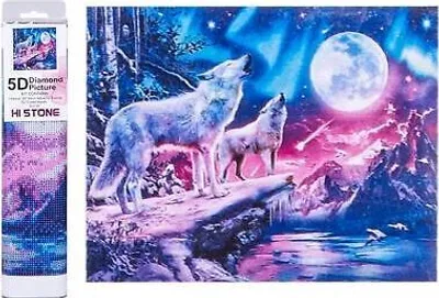 Zdjęcie produktu dla Norimpex Diamond Painting Wöród księżyca w pełni 30x40cm