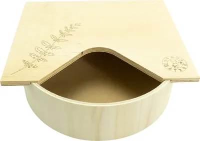 Produktbild von Getzoo Ø 25 cm Sandbad (eckiger Deckel)