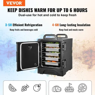 Immagine prodotto di Contenitore termico per alimenti impilabile per catering 81QT Chafing Dish