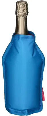 Produktbild von Gift Company Kühlmanschette Weinkühler Froid Uni Blau Pink