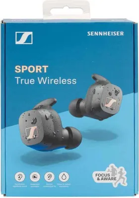 Image de Sennheiser SPORT True Wireless - Casque sans fil véritable avec micro - intra-auriculaire - Bluetooth - noir (509299)