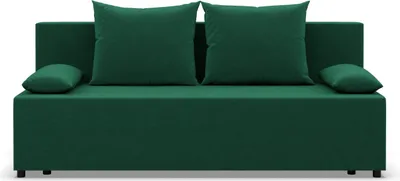 Produktbild von FERMO - Sofa mit Schlaffunktion, Bettkastem, Komfort und Still, grün