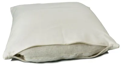 Produktbild von Kissen 40 x 40 - Bio-Buchweizenkissen 40x40cm, Bio-Flanell + Bio-Buchweizenschalen + zus. Inlett