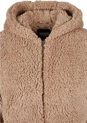 Produktbild von Urban Classics Ladies - Short Oversized Sherpa Jacke - XXL