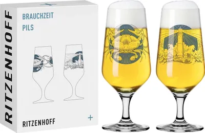 Produktbild von Brauchzeit Bierglas-Set #7, #8 Von Philip Harris
