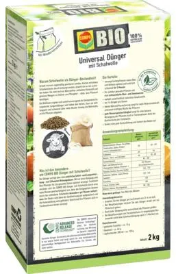 Produktbild von Universaldünger Compo  mit Schafwolle 2 kg