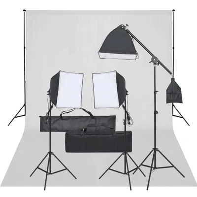 Obrázok produktu pre Fotografické štúdio s osvetlením a pozadím 3094686