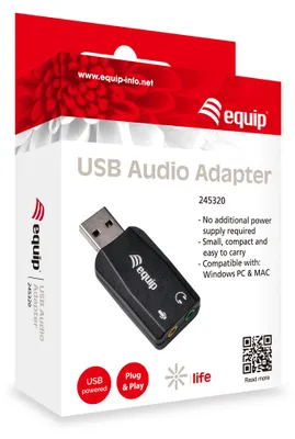 Produktbild von Equip USB Audio Adapter, USB