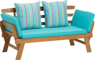 Produktbild von greemotion Gartenbank Tobago 132634 braun Holz 146,0 cm