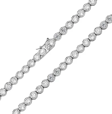 Produktbild von 925 Sterling Silber Herren/Damen - Armband - 18cm*6mm; TRS16940L7