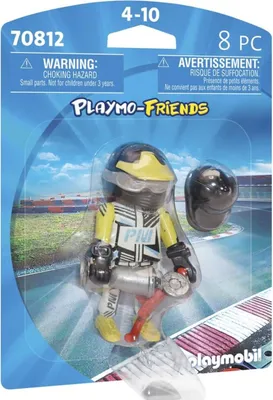 Produktbild von PLAYMOBIL Figur Rennfahrer Friends 70812 Kinder Spielzeug Spaß Spielen Zubehör