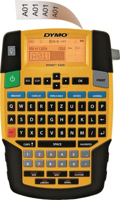 Produktbild von DYMO Industrie-Beschriftungsgerät "RHINO 4200"