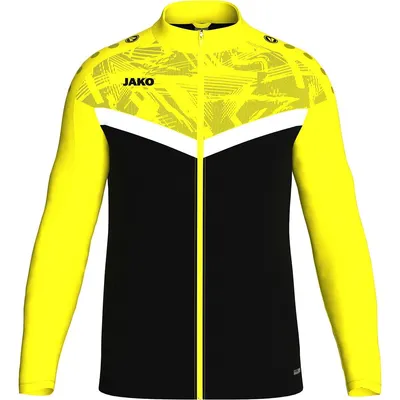 Produktbild von Jako Iconic Polyesterjacke Herren - Schwarz / Soft Yellow