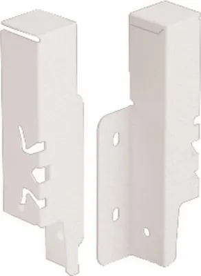 Image de Set raccord HETTICH ArciTech pour paroi arrière blanc - 126 mm - 9149280