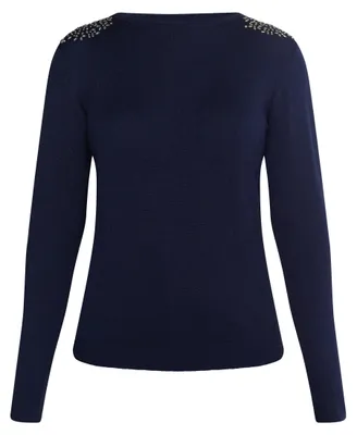 Produktbild von MALUBA Damen Strickpulli - Blau, L