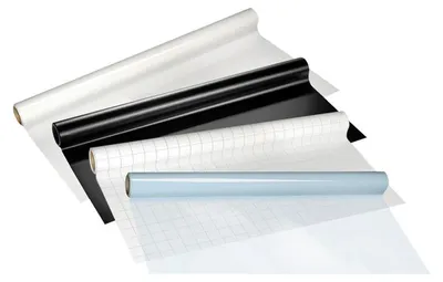 Produktbild von LEGAMASTER Magic-Chart - Oberfläche für Trockenreinigung - 600 x 800 mm - nicht magnetisch - durchsichtig (Packung mit 25)