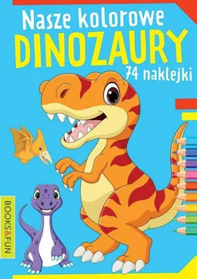 Obrázok produktu pre Unsere schönen Dinosaurier mit Aufklebern MALSEITE