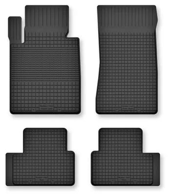 Obrázok produktu pre Gumové vaničkové autokoberce pre: BMW X1 E84 2004-2011 SUV čierne 4 ks