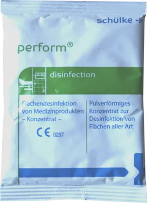 Produktbild von schülke perform Flächendesinfektion 40g Pulver Konzentrat Desinfektion Medizin