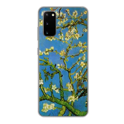 Produktbild von MuchoWow® Handyhülle Schutzhülle Hülle für Samsung Galaxy S20 Mandelblüte - Vincent van Gogh Silikon Softcase Handy Hülle - Bild
