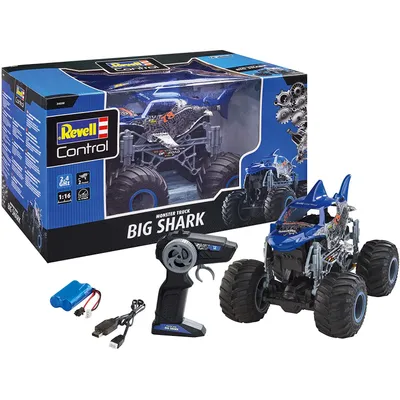 Obrázek produktu pro Revell Big Shark, Monster Truck, 8 rok/roky, Lithium-ion (Li-ion)