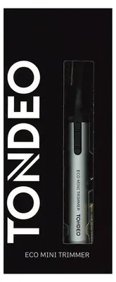 Produktbild von Tondeo Eco Mini Trimmer, Silber, Zylinder, 1,5 mm, 3,5 mm, Gesicht, Akku