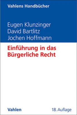 Immagine prodotto di Einführung in das Bürgerliche Recht