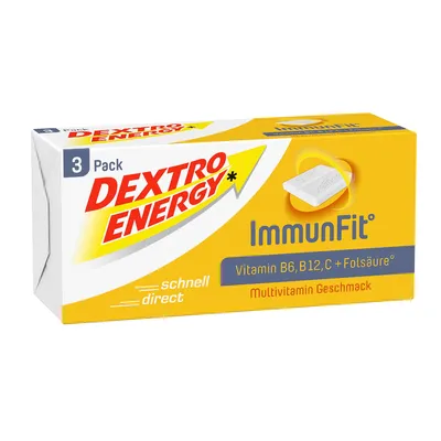 Verpackungsbild Dextro Energy Immun Fit Multivitamin Geschmack 138g