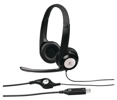 Produktbild von Logitech H390, Kabelgebunden, 20 - 20000 Hz, Büro/Callcenter, 197 g, Kopfhörer, Schwarz