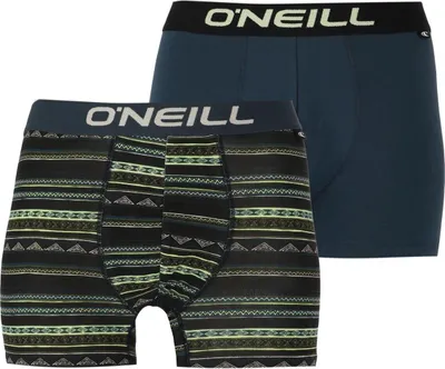 Produktbild von 2er-Pack Boxershorts für Herren | Herren-Boxershorts O´Neill Ikatstreifen XL O'Neill