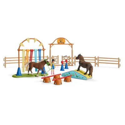 Immagine prodotto di Schleich 42481 Mondo della fattoria - Pony Agility Training