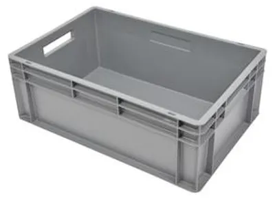 Produktbild von METRO PROFESSIONAL Eurobox, 60 x 40 x 24 cm, Polypropylen, Kunststoff, grau