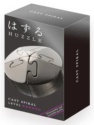 Image de Brain Teaser Cast Spirale Argent