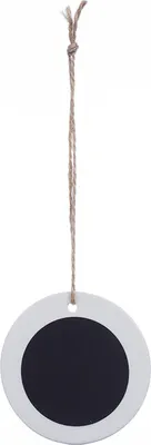 Produktbild von SANDRA RICH, Porzellan-TAFEL-Hänger, KREIS. Platzkarte für Hochzeit
