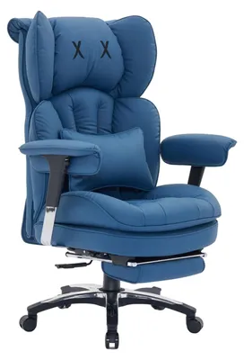 Productafbeelding van Ergonomische Bureaustoel met Voetensteun, Luxe Directiestoel