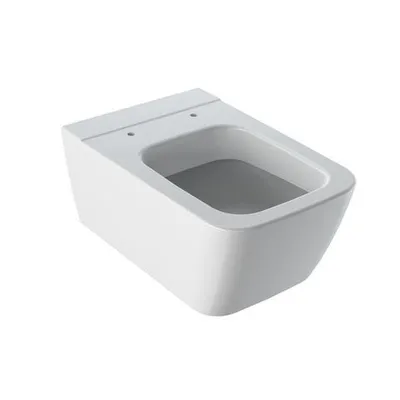 Produktbild von Geberit Wand-Tiefspül-WC iCon Square Rimfree, geschlossene Form weiß
