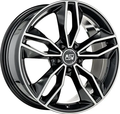 Produktbild von Alufelge Msw Msw 71 8X18 5X112 Et 35 Gloss Dark Grey Full Polished