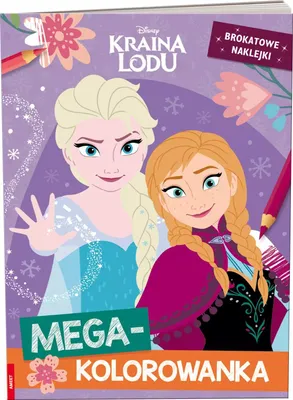 Produktbild von Frozen. Mega-Malbuch. Glitzeraufkleber