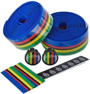 Productafbeelding van Stuurlint - Fietslint - Comfortabel Fietsen - Kurk Materiaal - Standaard Maat - Multicolor