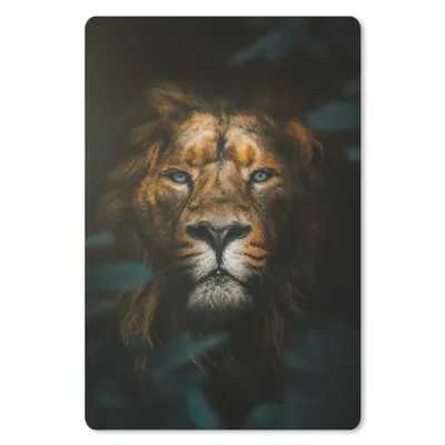 Produktbild von MuchoWow® Mauspad Mousepad Löwe - Pflanzen - Dschungel 18x27 cm - Mousepads - Maus Mat - Pad - Mausunterlage