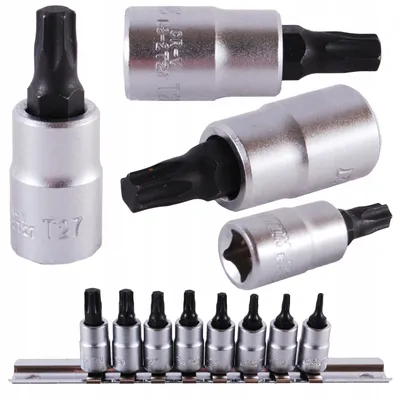 Produktbild von HONITON H2301 Torx Steckschlüsselsatz 1/4 Zoll Bits T8-T40