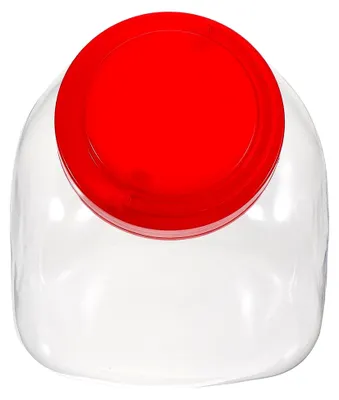 Produktbild von Transparentes Bonbonglas 1500 ml mit Deckel aus Kunststoff