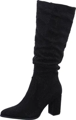 Image de Bottes à tige haute La Strada Noir