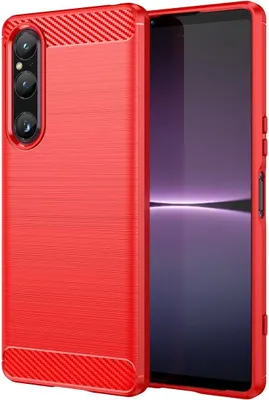 Produktbild von König Design Hülle kompatibel mit Kunststoff Soft Handyhülle - Handy Case Rot