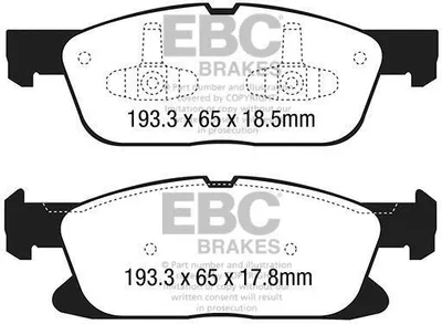 Obrázok produktu pre EBC Brzdy Brzdové doštičky Predné brzdové doštičky DP43046R