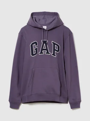 Produktbild von GAP Logo Sweatshirt mit Kapuze und Kängurutasche, lockerer Schnitt, Größe M