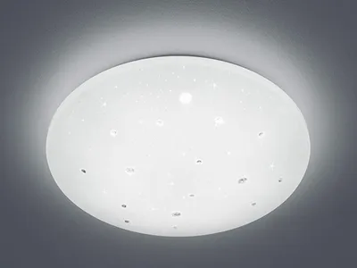 Produktbild von LED-Deckenleuchte - Weiß - Kunststoff - Ø 50 cm