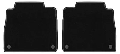 Image de Tapis arrière en moquette pour Mercedes GLS X167 2019- (SUV) – 2 pièces, noirs, sur mesure – Wielganizator LUX